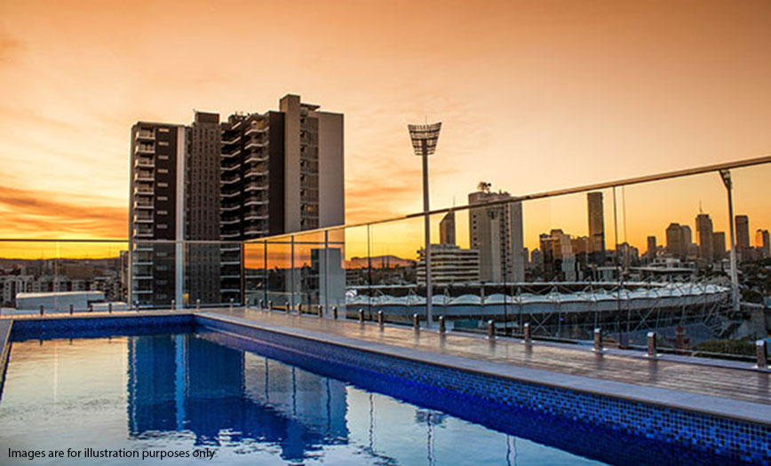 Rooftop pool - Landmark Group