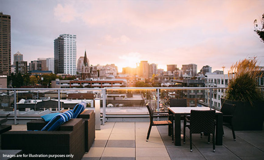 Rooftop restaurant - Landmark Group